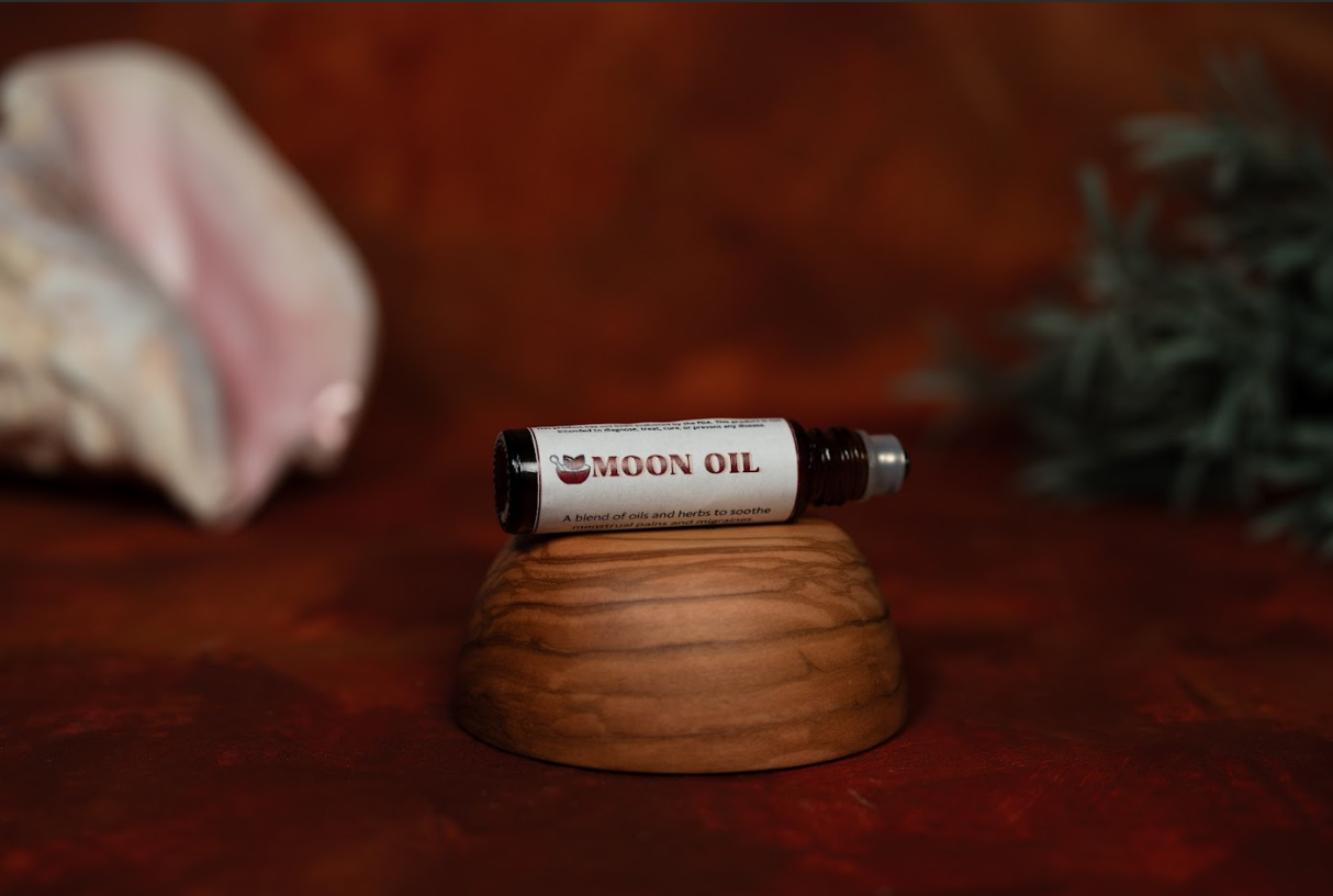 Moon Oil - Period Cramp Relief, Back Pain Relief, Rollerball